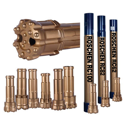 کیفیت  RE004 Reverse Circulation Bit for RE004 RC hammer golden drilling کارخانه