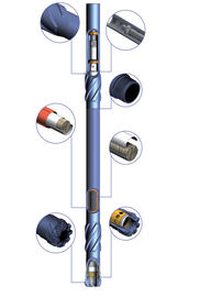 لوله سه تایی بشکه هسته ای برای سوراخ عمیق نمونه نمونه انبارداری معمولی سیستم بی سیم لوله سه گانه