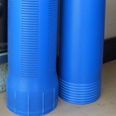 UPVC صفحه نمایش پلاستیکی لوله لوله برای آب چاه استحکام بالا برای Borewell