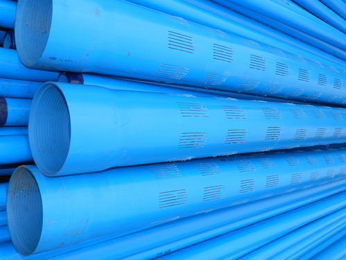 پوشش چاه آب لوله دیواری PVC U / مشخصات سیستم لوله صفحه نمایش فیلتر آب