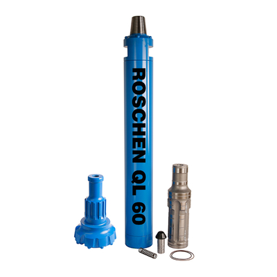 دوام Borewell Hammer ، Down Hole Hammer QL40 Drill ساختار ساده داخلی